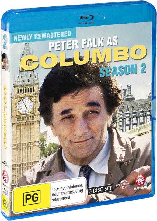 Columbo Season 2 Blu Ray (Newly Remastered) Bluray Madman