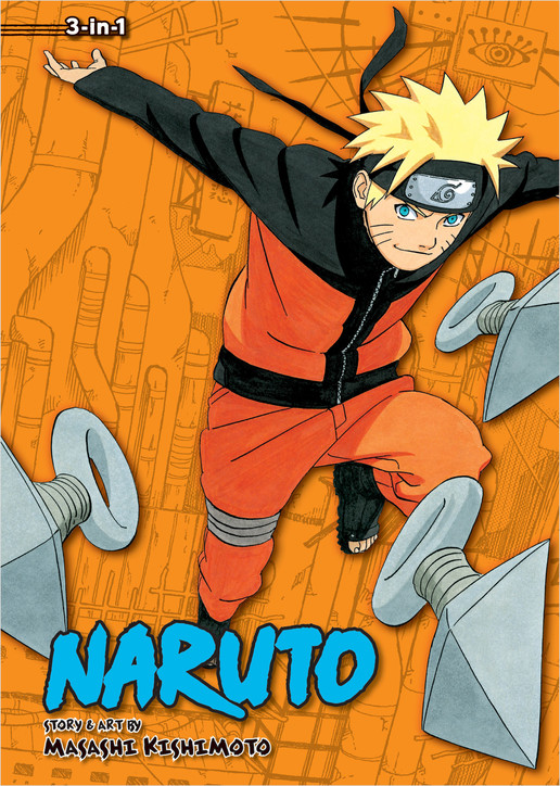 Naruto (3-In-1) (Manga) Vol. 12 - Graphic Novel - Madman Entertainment