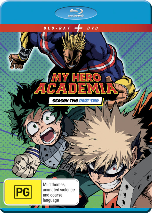 My Hero Academia Season 2 Part 2 DVD / Blu-Ray Combo - Blu-ray - Madman