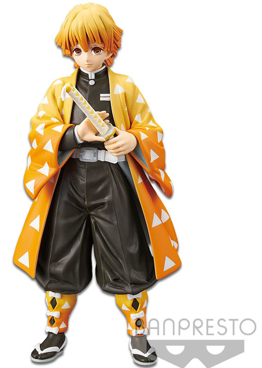 Animation Art Characters Japanese Anime Kimetsu No Yaiba Zenitsu Agatsuma Figure New No Box 15cm A Anime Demon Slayer