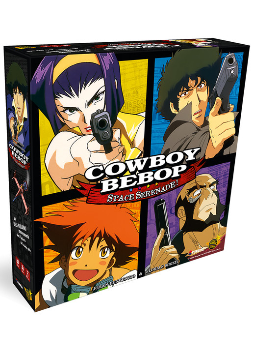 Cowboy Bebop Space Serenade Board Game Merchandise Toys Madman Entertainment