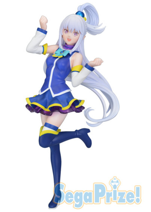 Konosuba Emila Aqua Ver Limited Premium Figure Sega Merchandise Toys Madman Entertainment