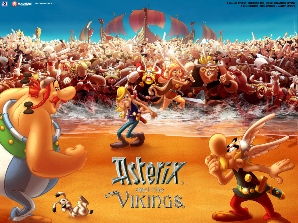 Asterix and the Vikings Wallpapers - Madman Entertainment