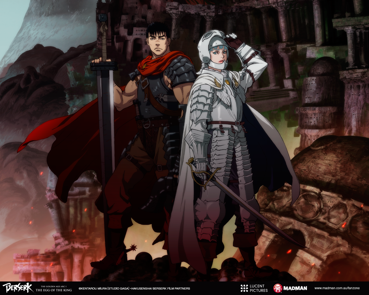 Anime Wallpapers - Berserk Movie 1 - The Egg of the King - Madman